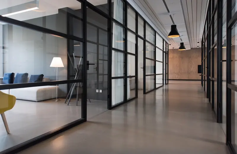 Rent och professionellt städat kontor